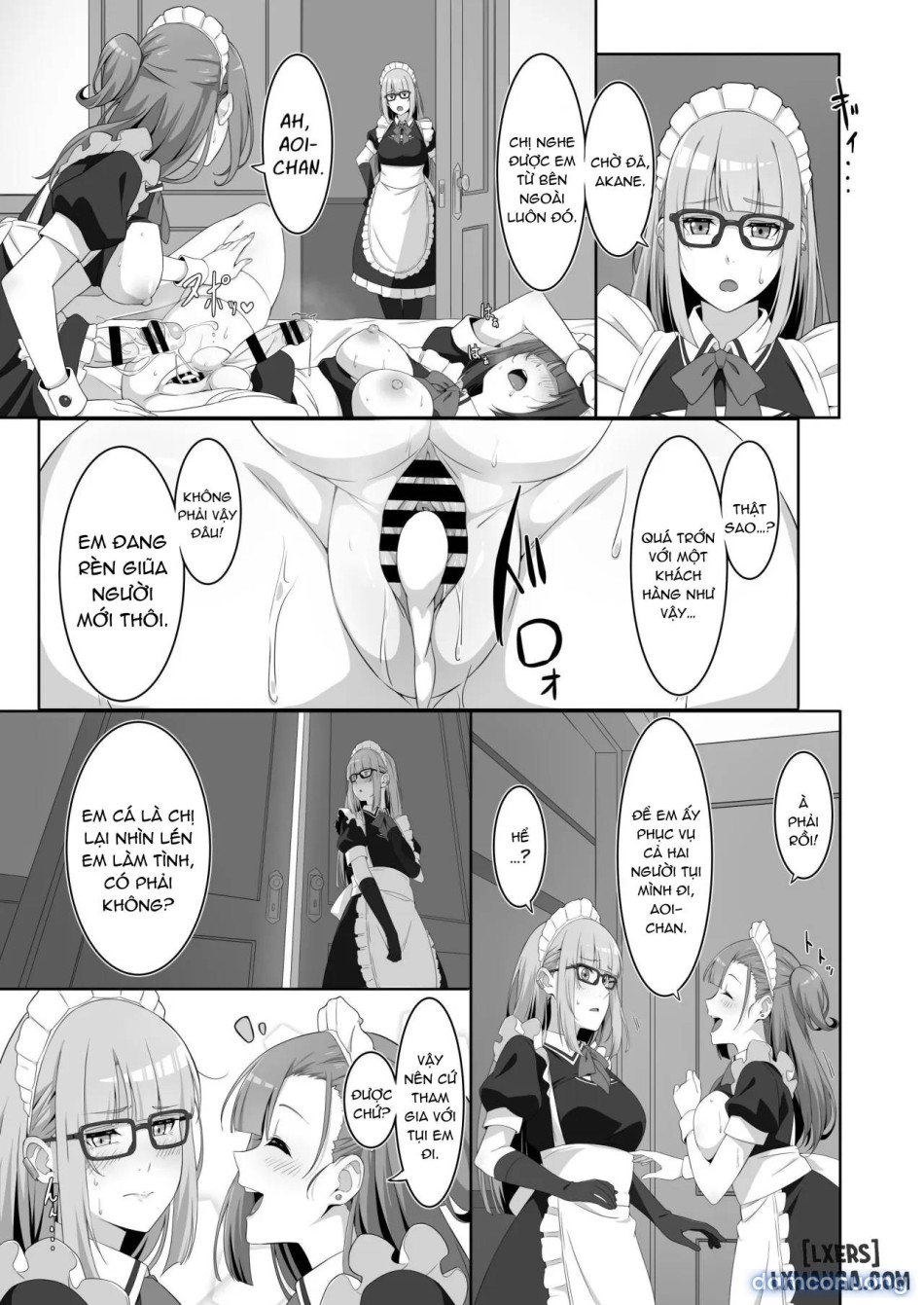 Futanari Maid no Milk Houshi 