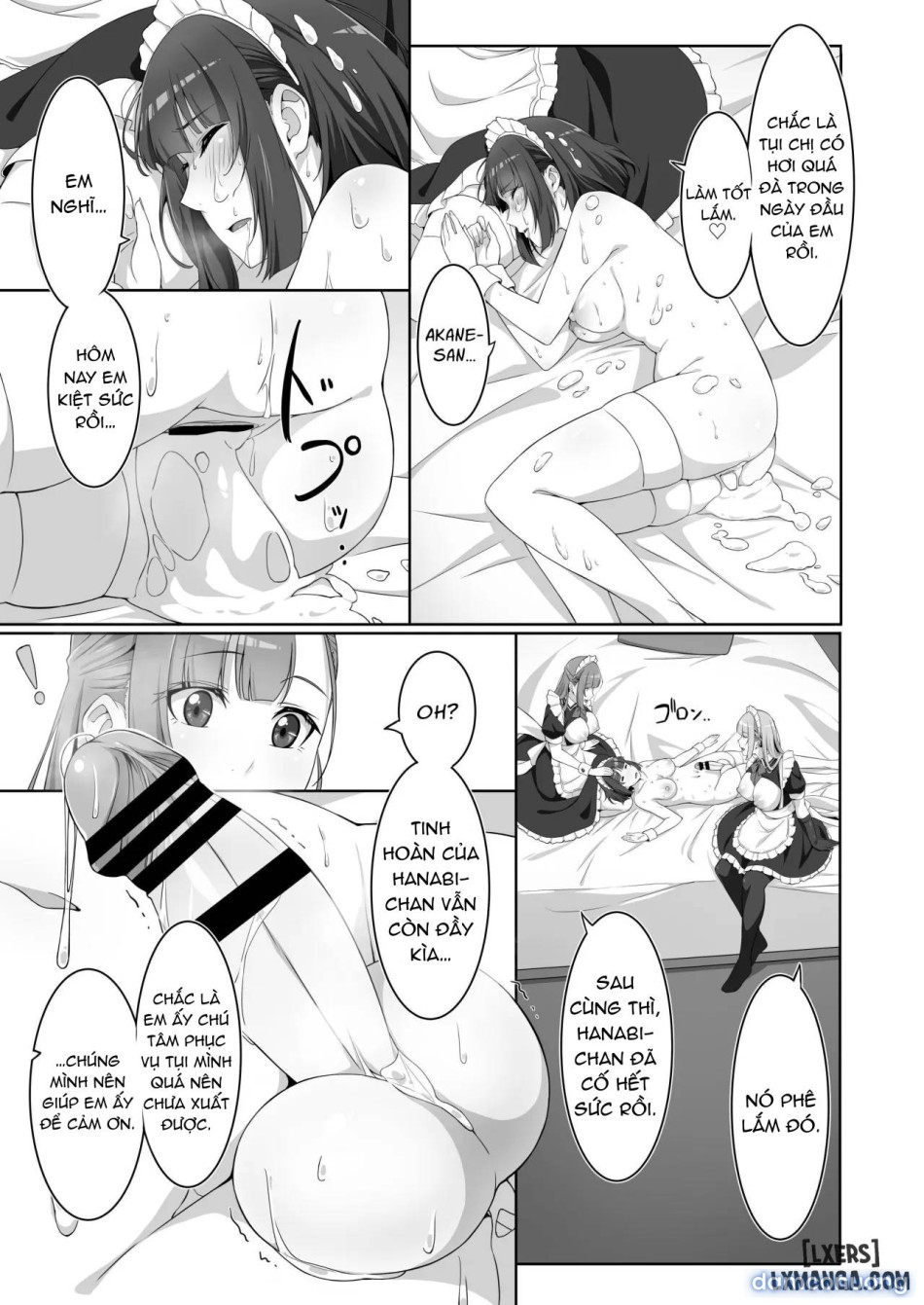 Futanari Maid no Milk Houshi 