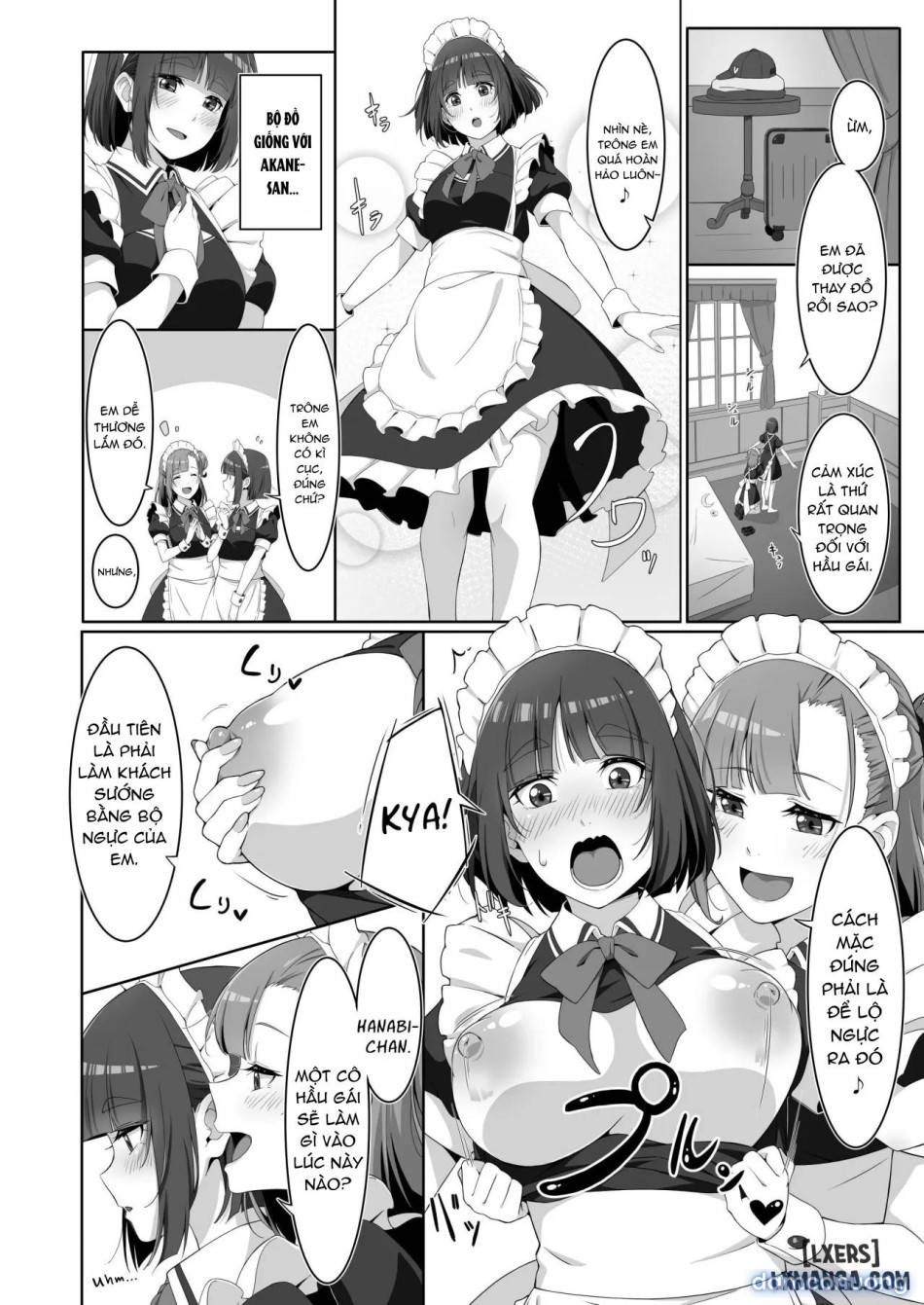 Futanari Maid no Milk Houshi 