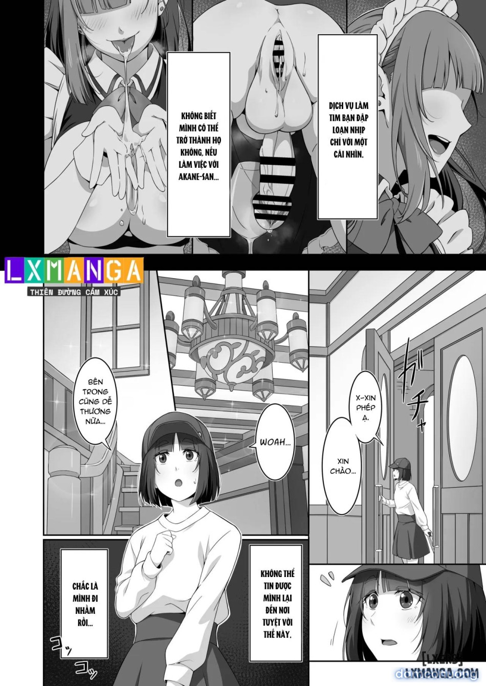 Futanari Maid no Milk Houshi 