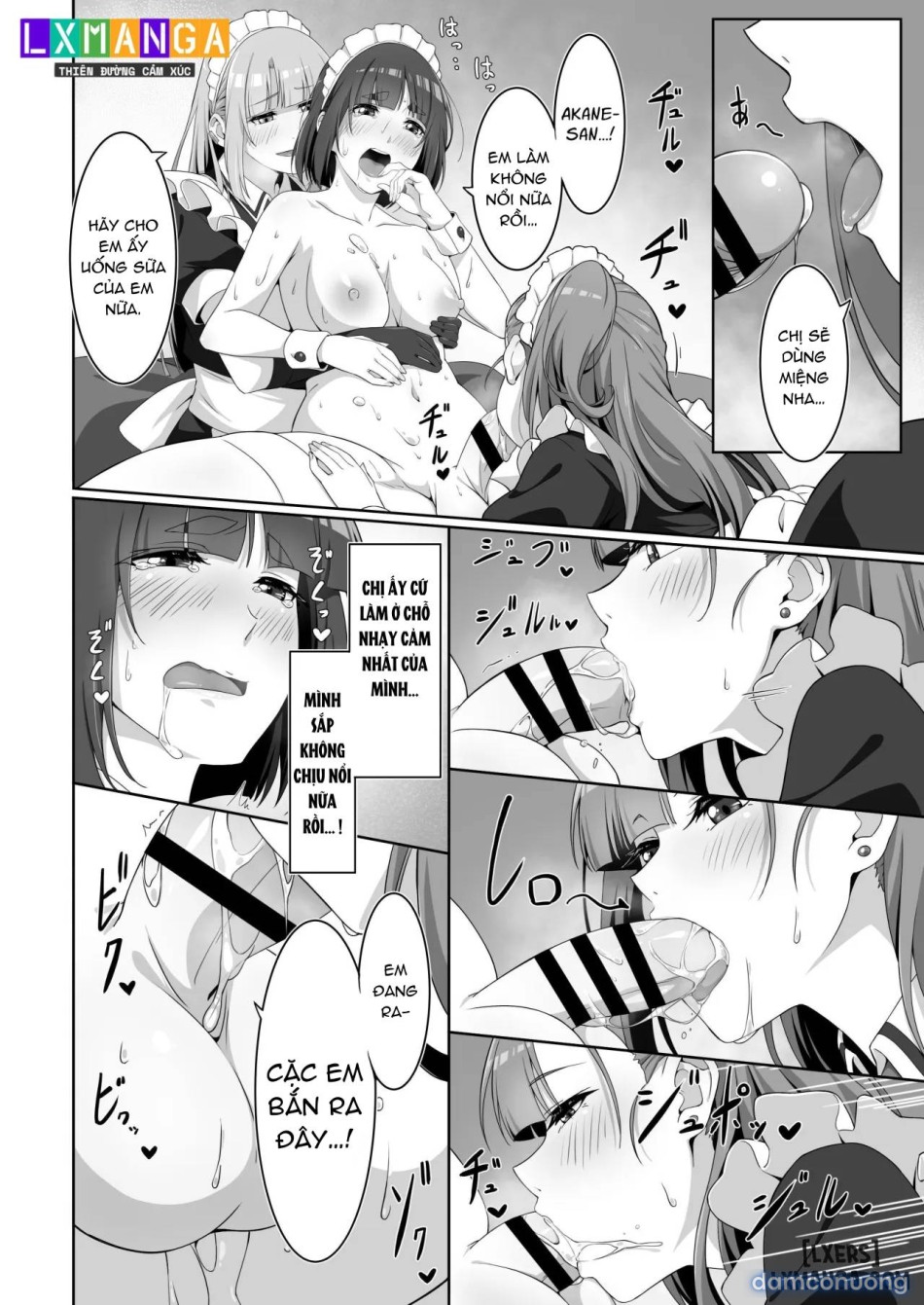 Futanari Maid no Milk Houshi 