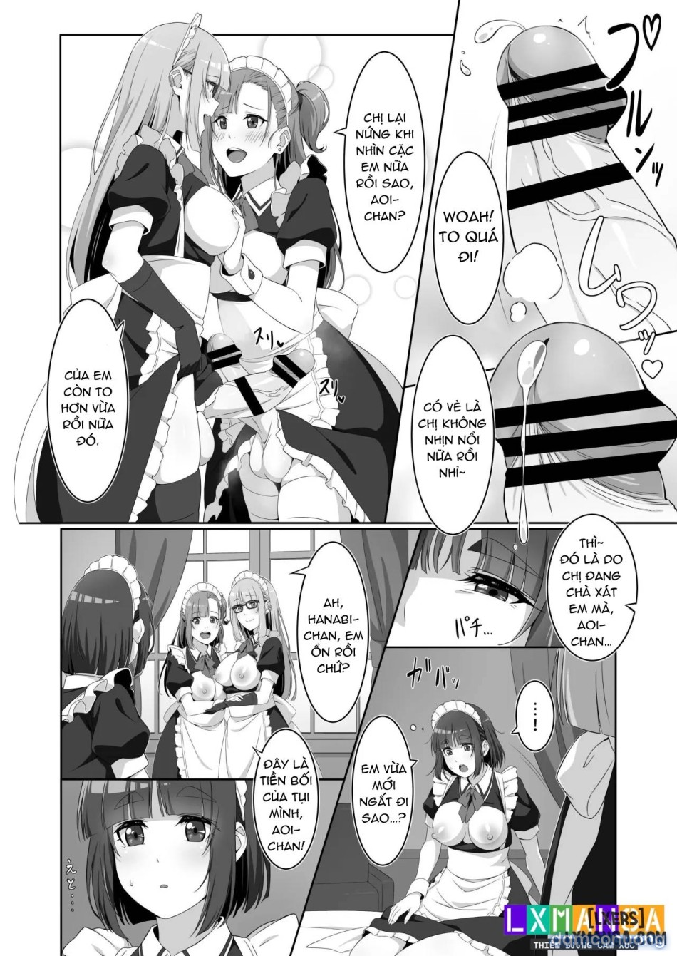 Futanari Maid no Milk Houshi 