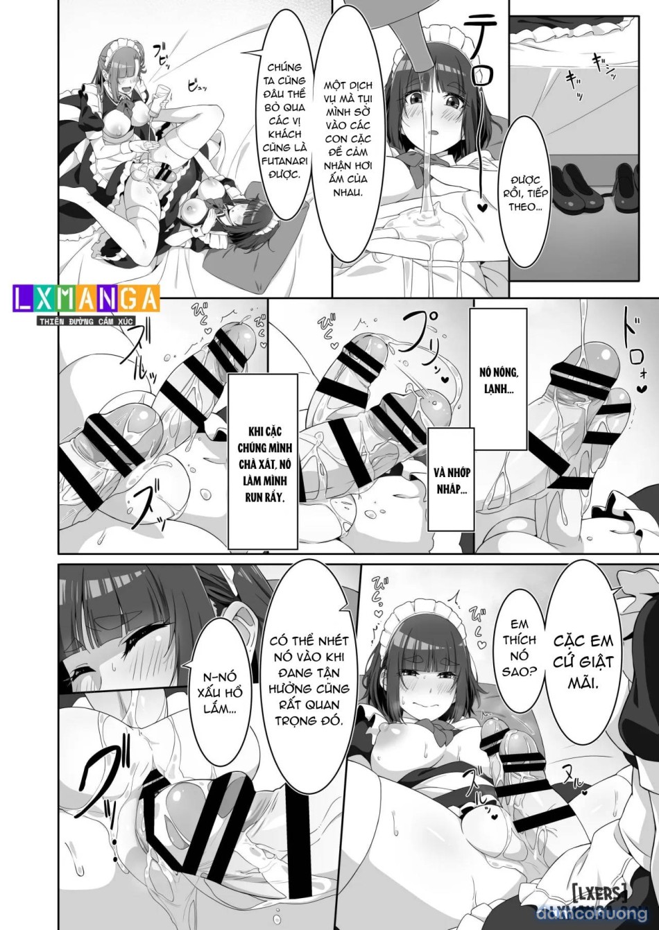 Futanari Maid no Milk Houshi 