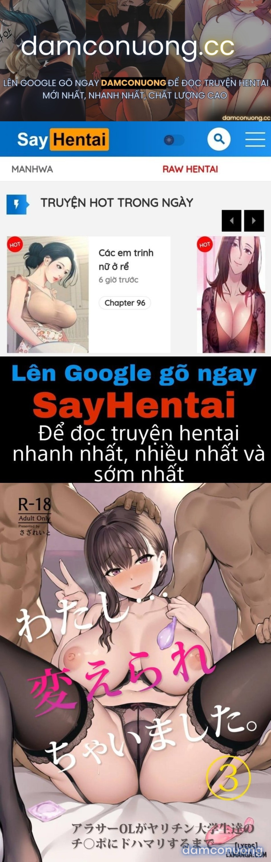 Tôi... đã thay đổi. 