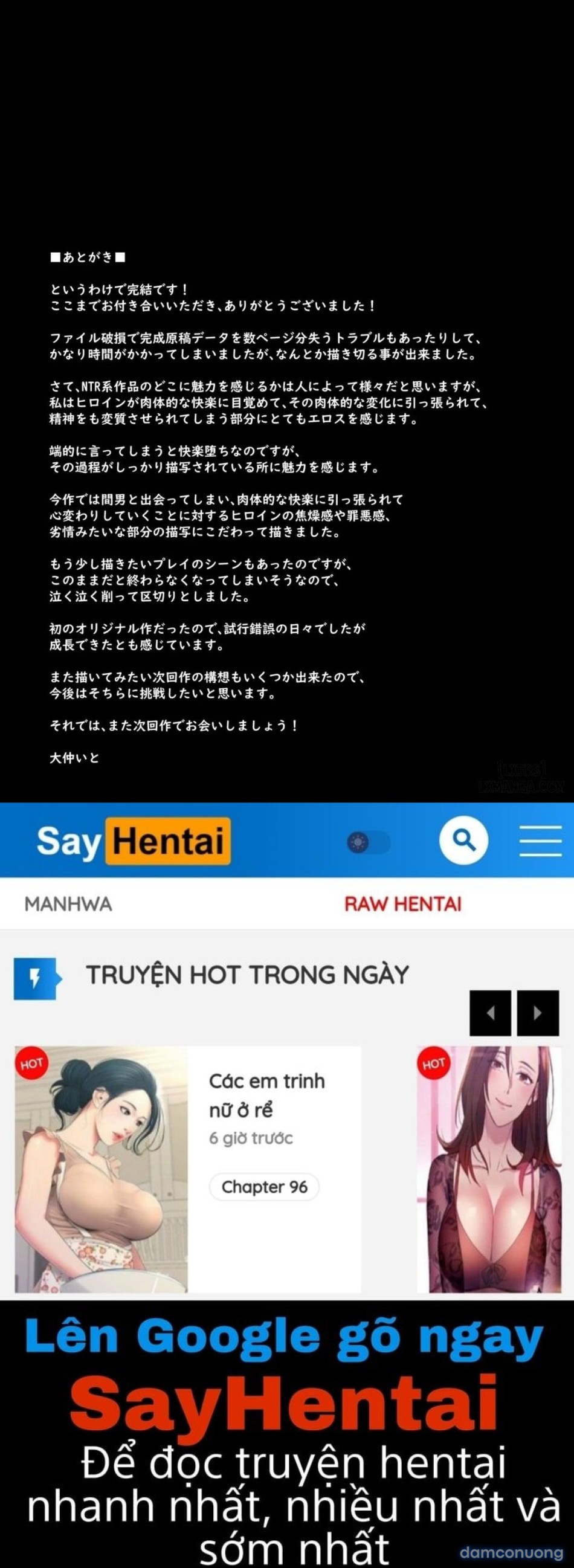 Tôi... đã thay đổi. 