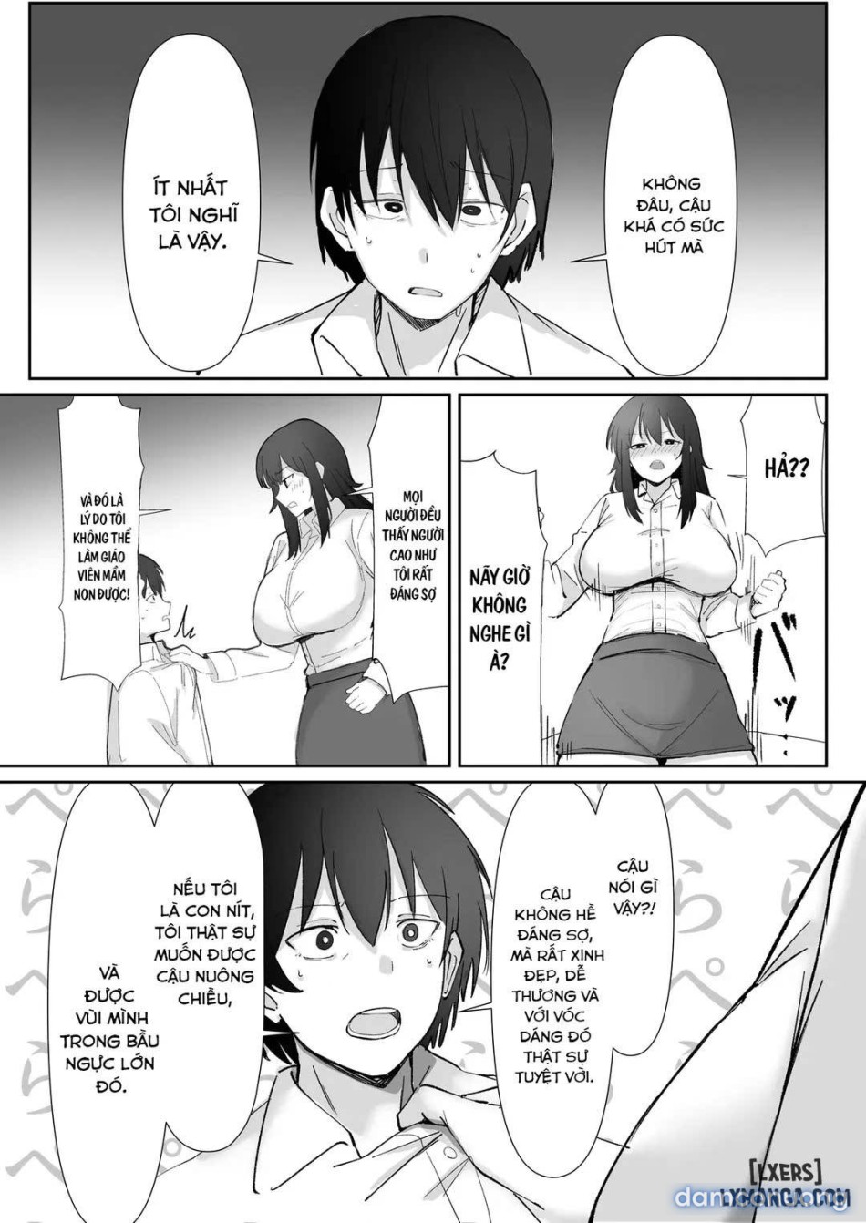 200cm Deka Hoikushi wa Bosei ga Tarinai node Boku ga Renshuudai ni naru Hanashi 