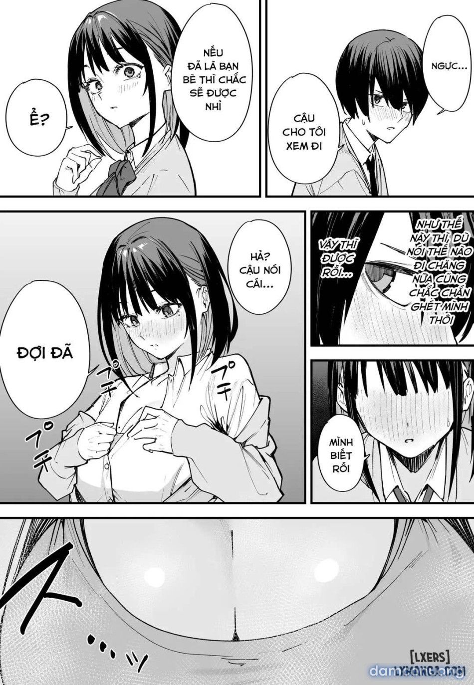 Kyonyuu no Tomodachi to Tsukiau made no Hanashi 
