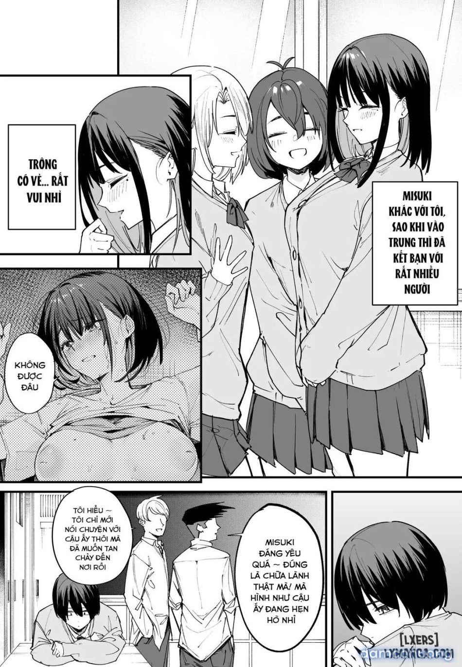 Kyonyuu no Tomodachi to Tsukiau made no Hanashi 