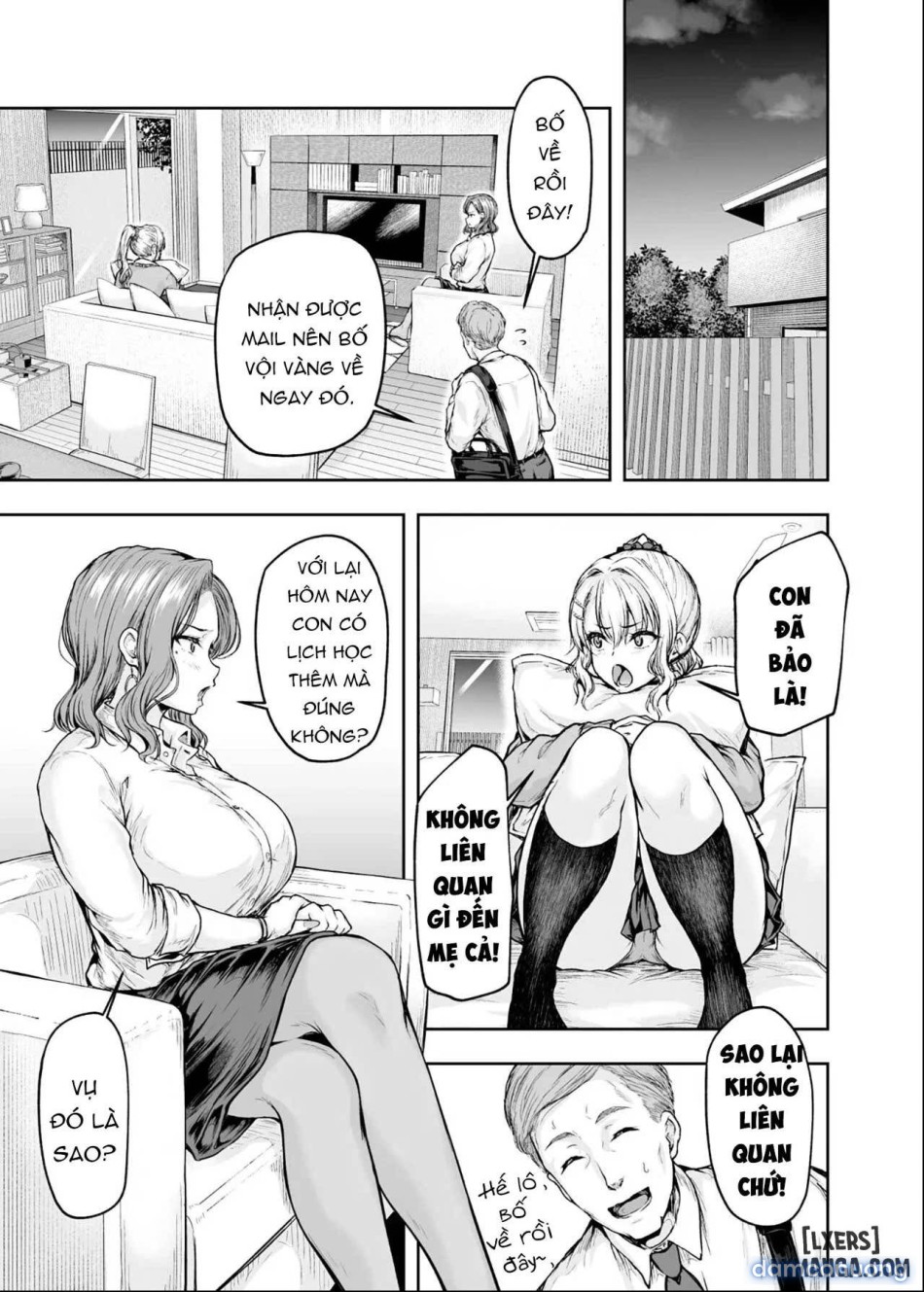 Mama ga Muchuu na Musume no Kareshi - Kono Chinpo wa Kyouikujou Yoroshikunai node Mama ga Shori Shimasu. 