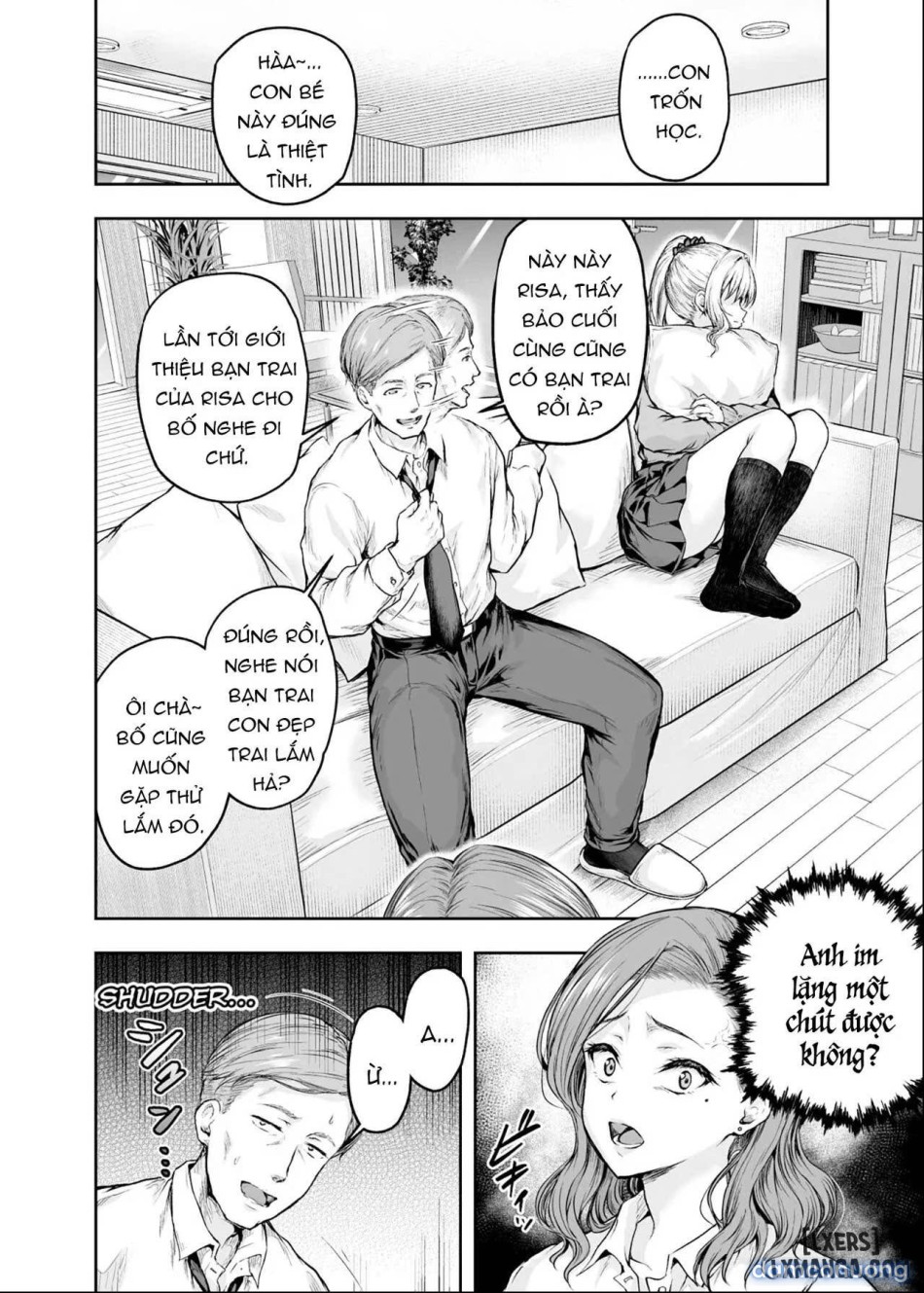 Mama ga Muchuu na Musume no Kareshi - Kono Chinpo wa Kyouikujou Yoroshikunai node Mama ga Shori Shimasu. 