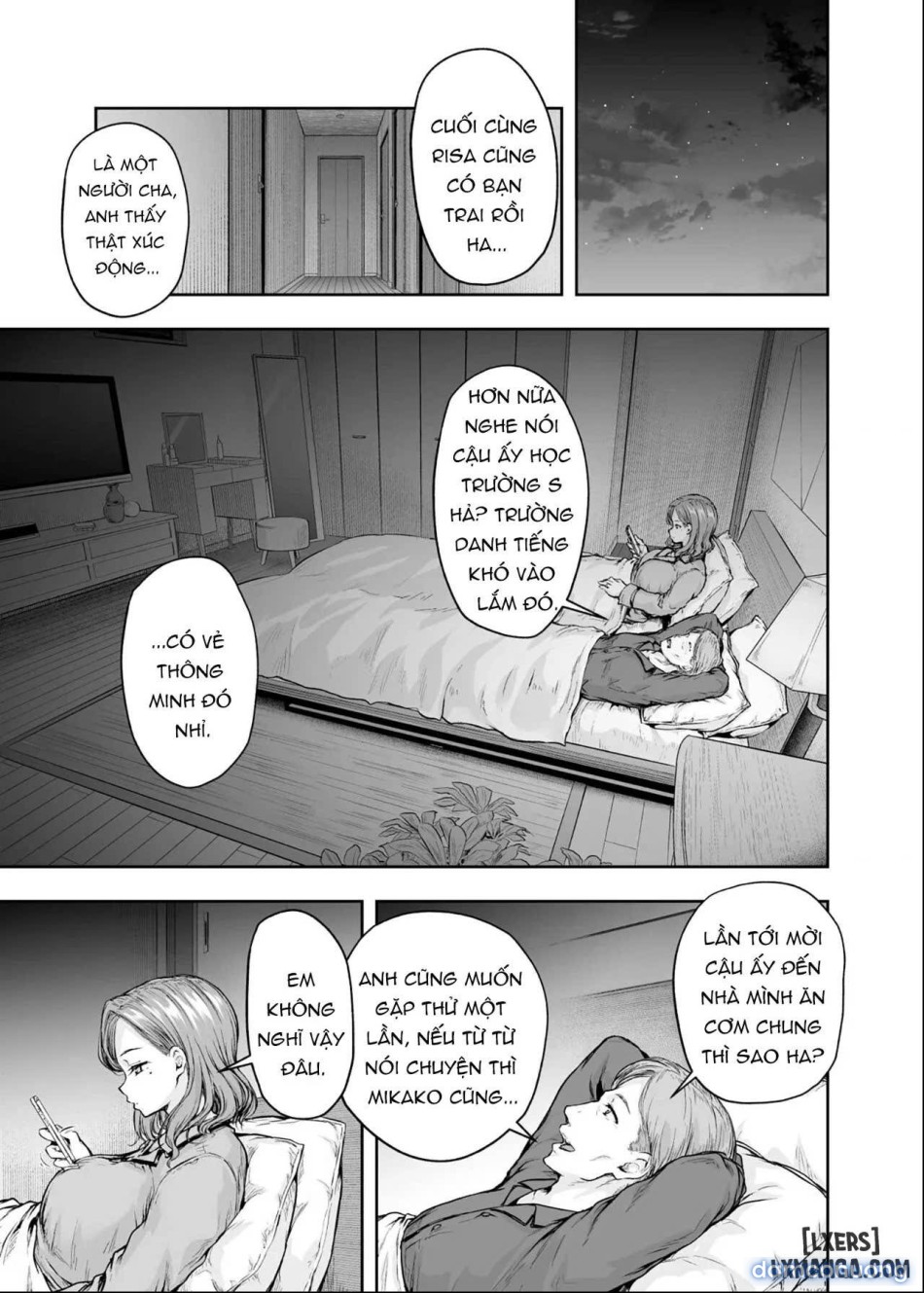 Mama ga Muchuu na Musume no Kareshi - Kono Chinpo wa Kyouikujou Yoroshikunai node Mama ga Shori Shimasu. 
