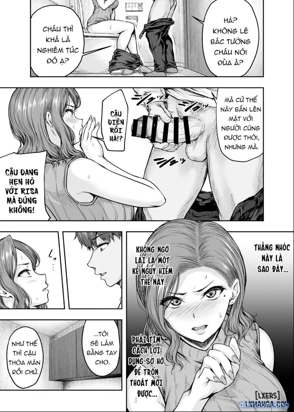 Mama ga Muchuu na Musume no Kareshi - Kono Chinpo wa Kyouikujou Yoroshikunai node Mama ga Shori Shimasu. 