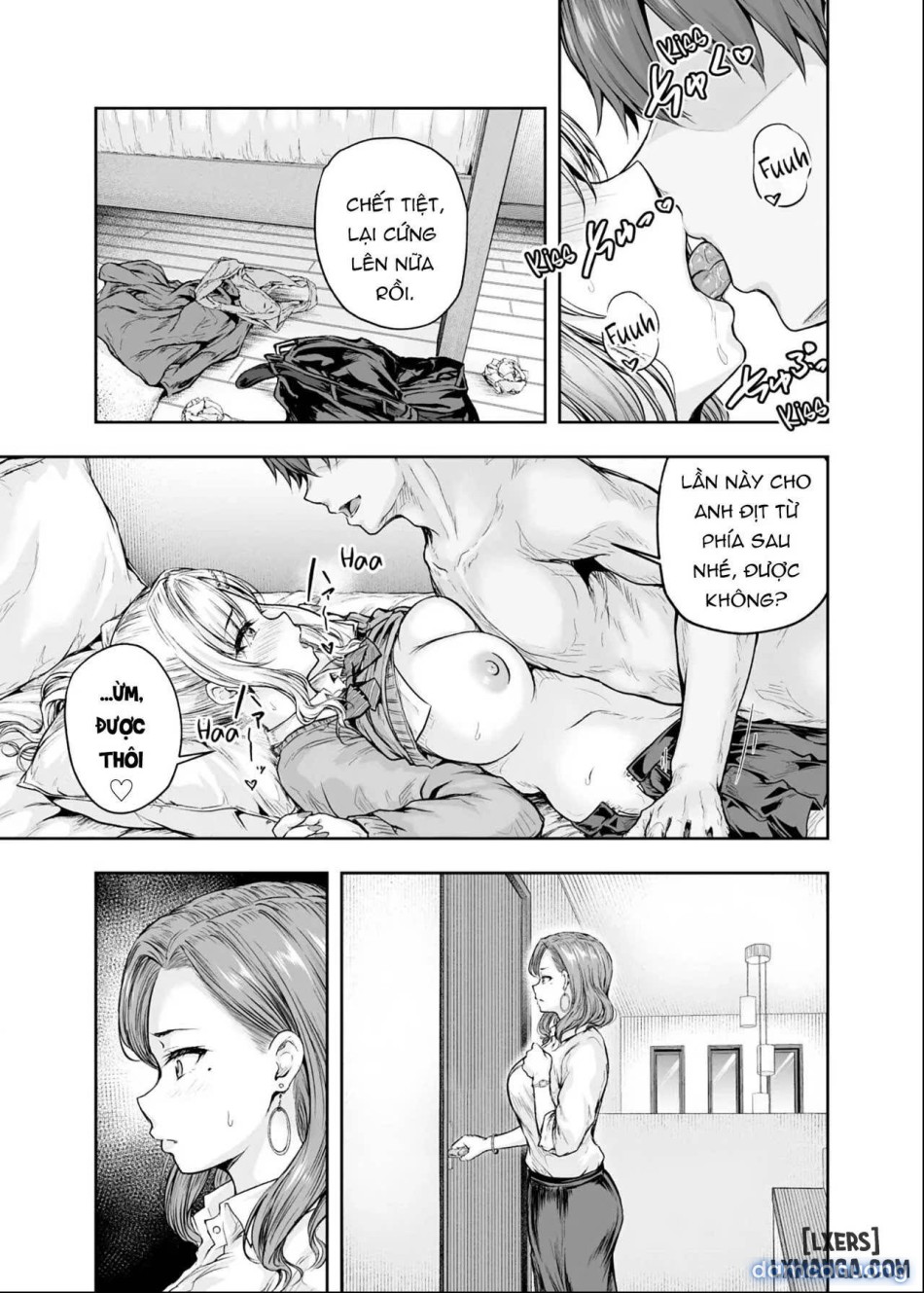 Mama ga Muchuu na Musume no Kareshi - Kono Chinpo wa Kyouikujou Yoroshikunai node Mama ga Shori Shimasu. 