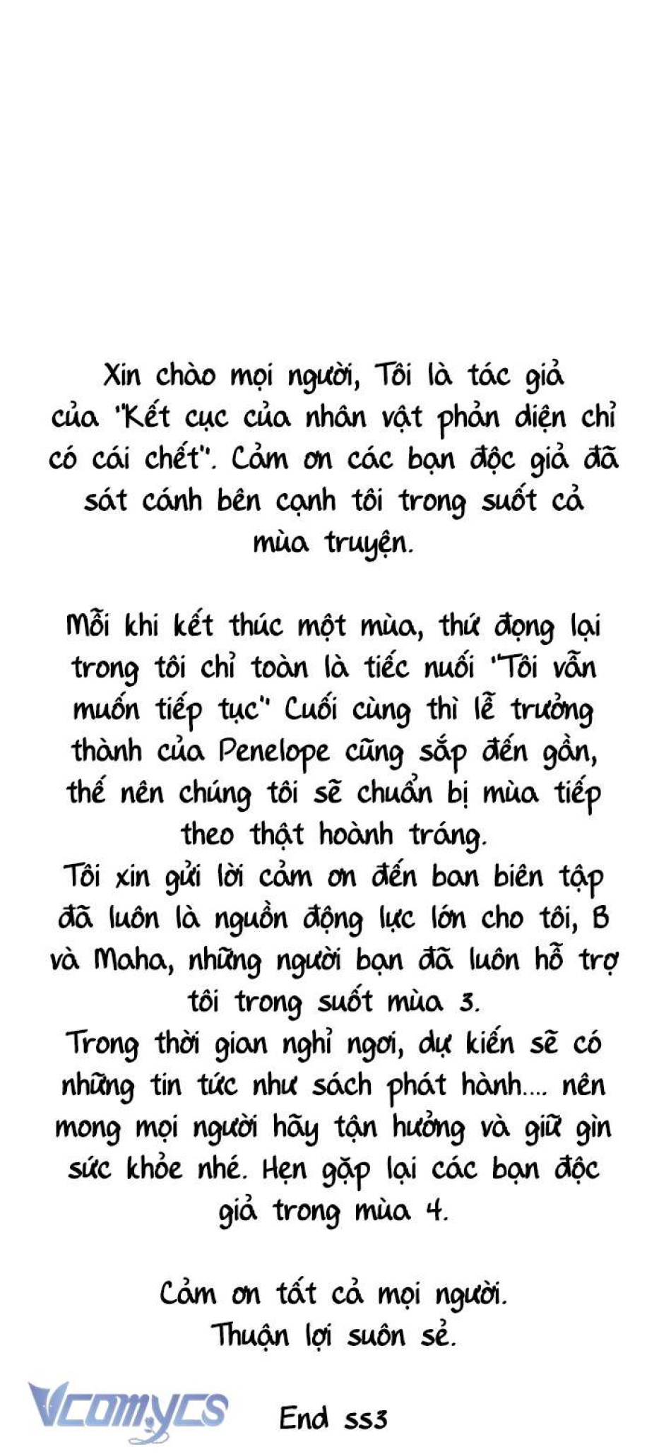 Kết Thúc Của Nhân Vật Phản Diện Chỉ Có Thể Là Cái Chết 