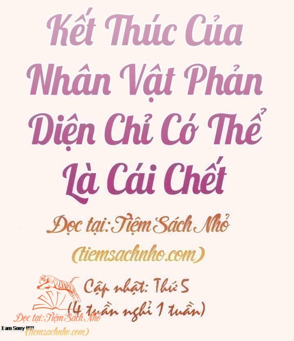 Kết Thúc Của Nhân Vật Phản Diện Chỉ Có Thể Là Cái Chết 