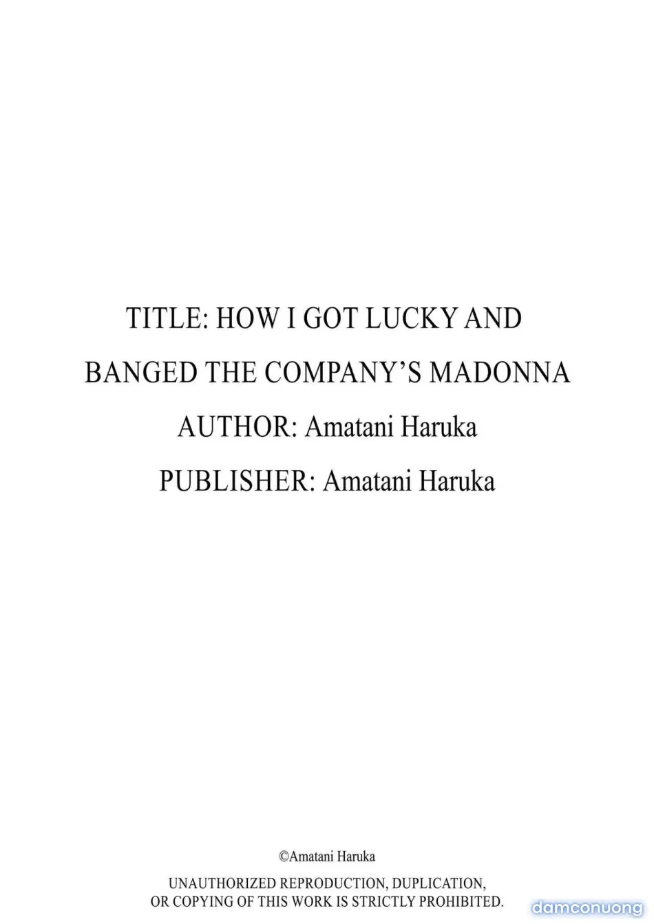 Kaisha no Madonna to Lucky de Yareta Hanashi 