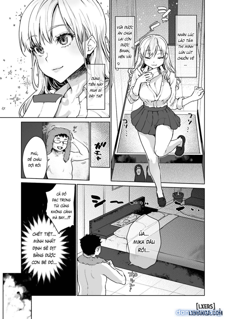 Namaiki na Papakatsu Joshikousei ni Oji-san ga Tappuri Shitsukete Agemashita 