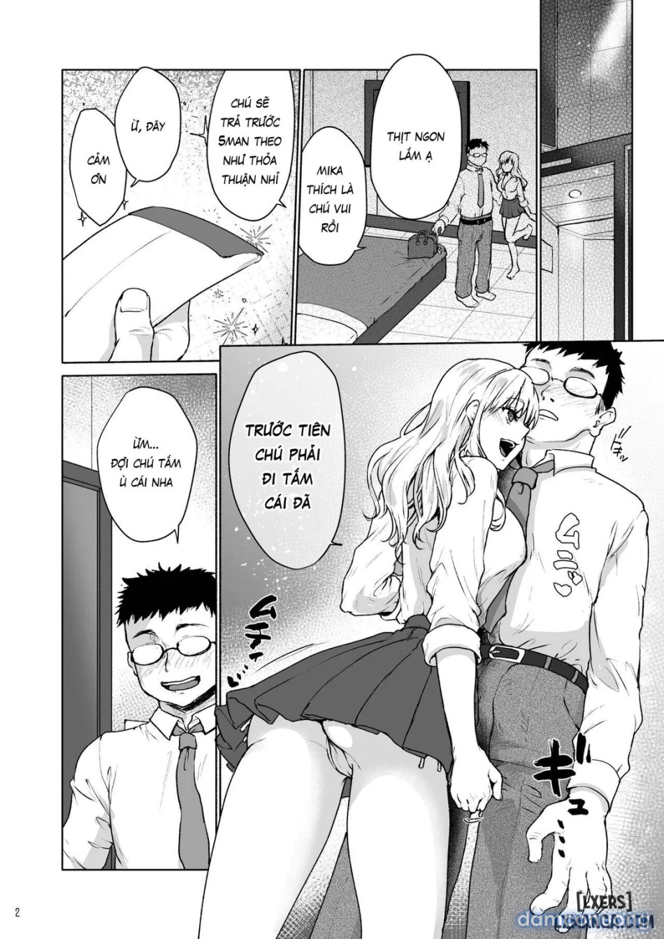 Namaiki na Papakatsu Joshikousei ni Oji-san ga Tappuri Shitsukete Agemashita 