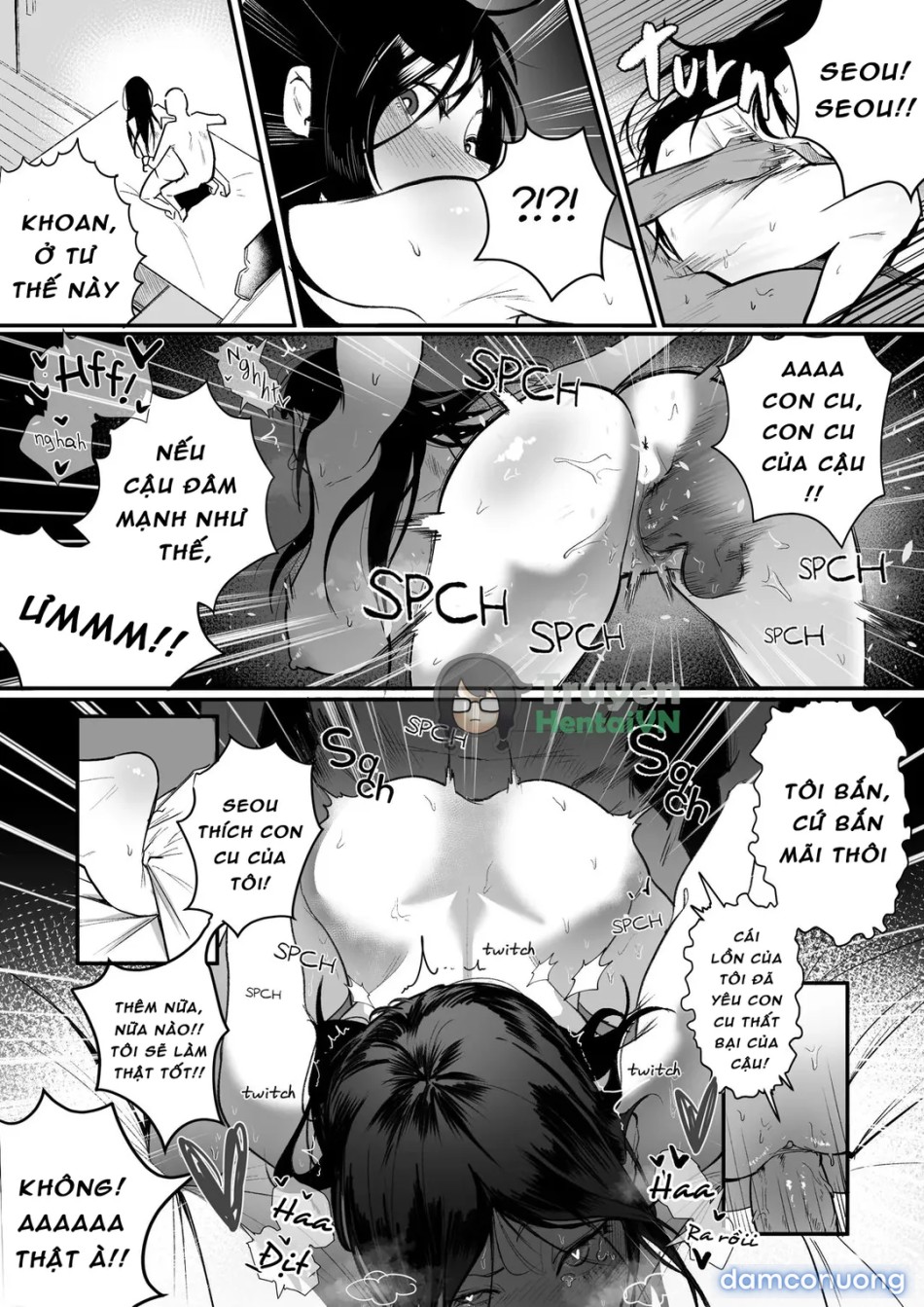 Living together with the buxom female bully 
