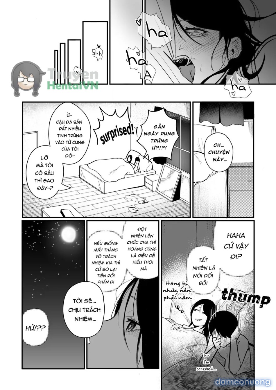 Living together with the buxom female bully 