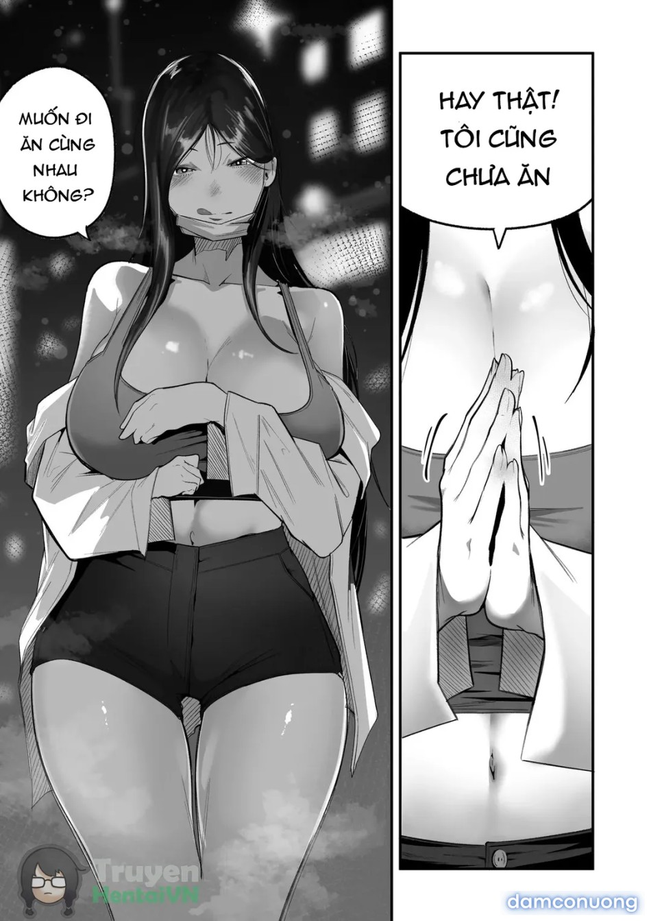 Living together with the buxom female bully 