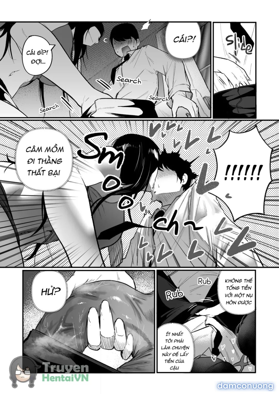Living together with the buxom female bully 