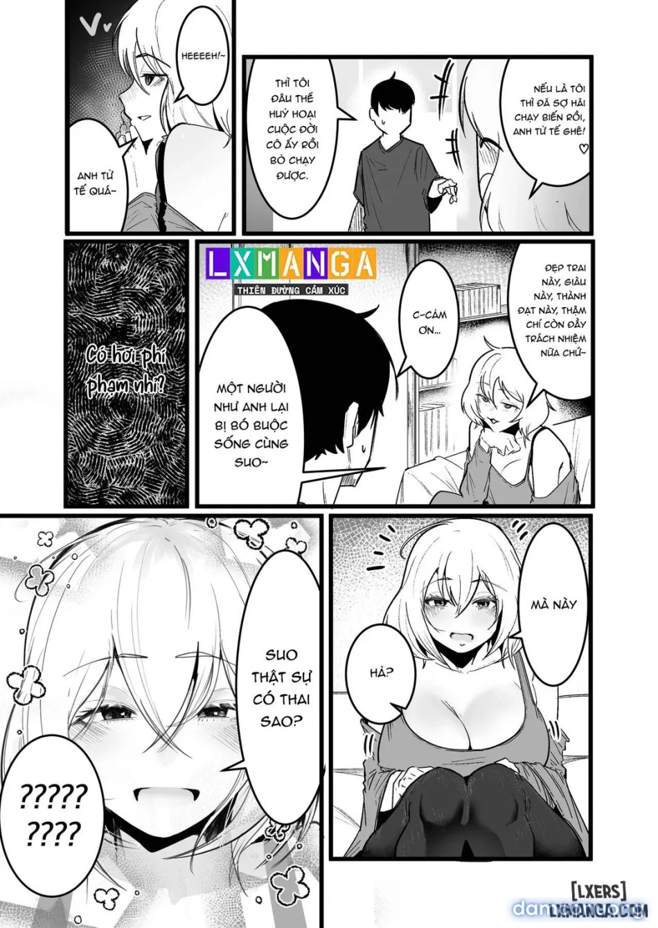 Living together with the buxom female bully 