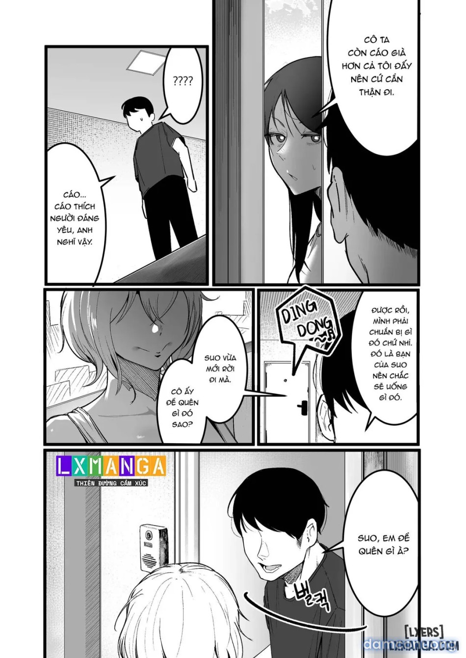 Living together with the buxom female bully 