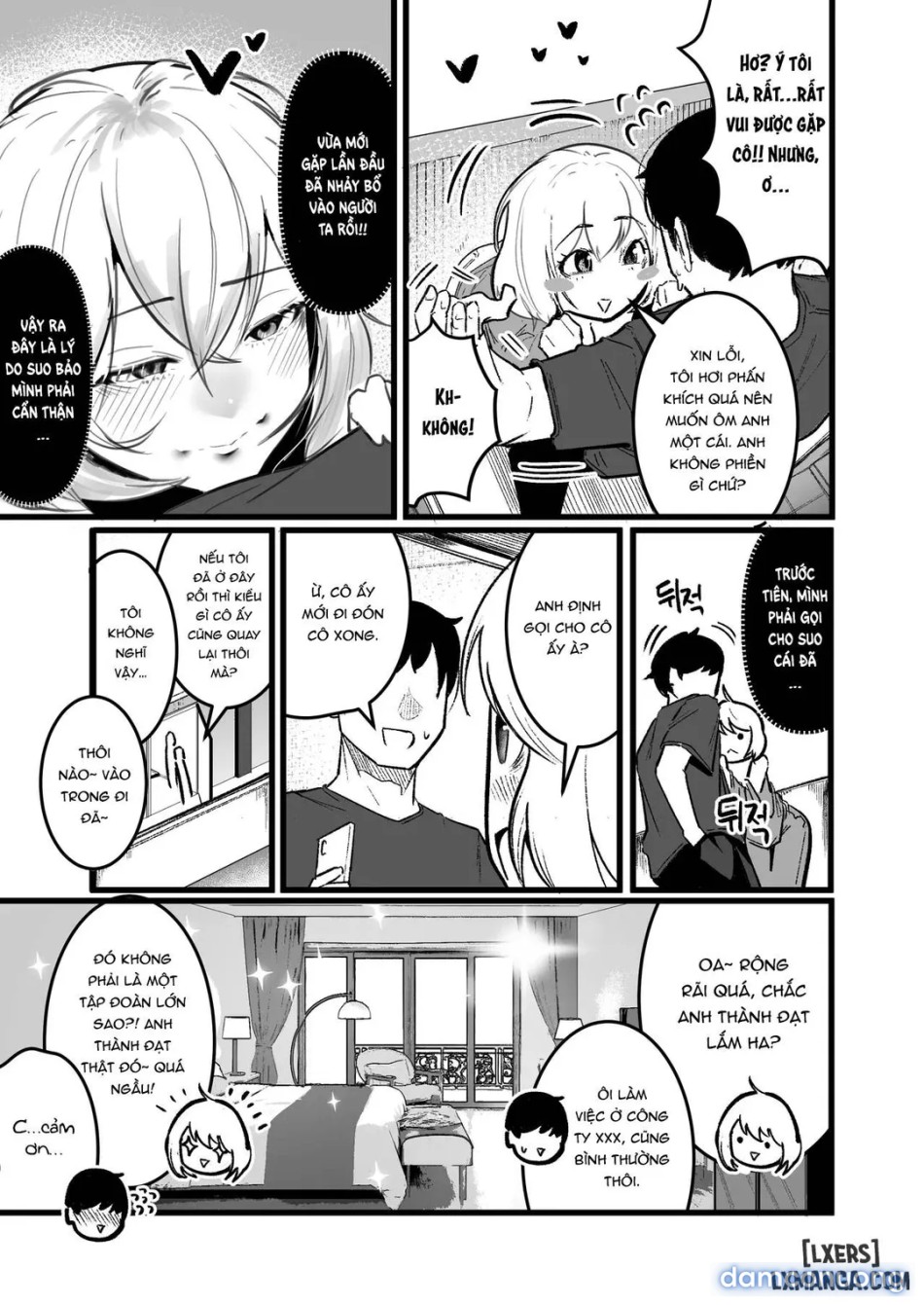 Living together with the buxom female bully 