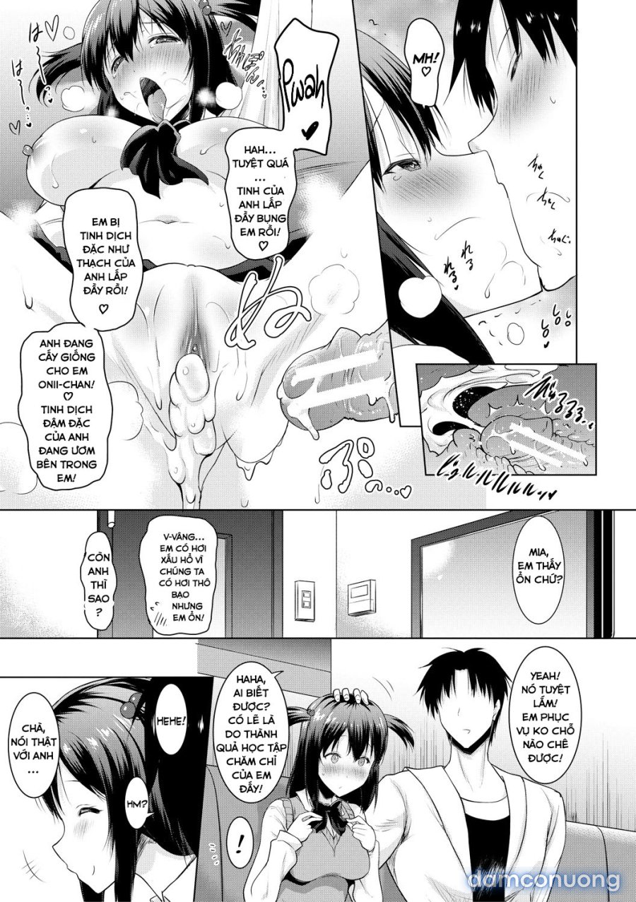 Kyonyuu Oyako no Shita to Shikyuu ni Renzoku Shasei 