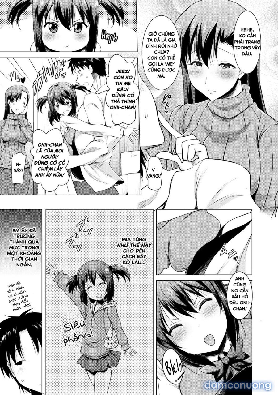 Kyonyuu Oyako no Shita to Shikyuu ni Renzoku Shasei 