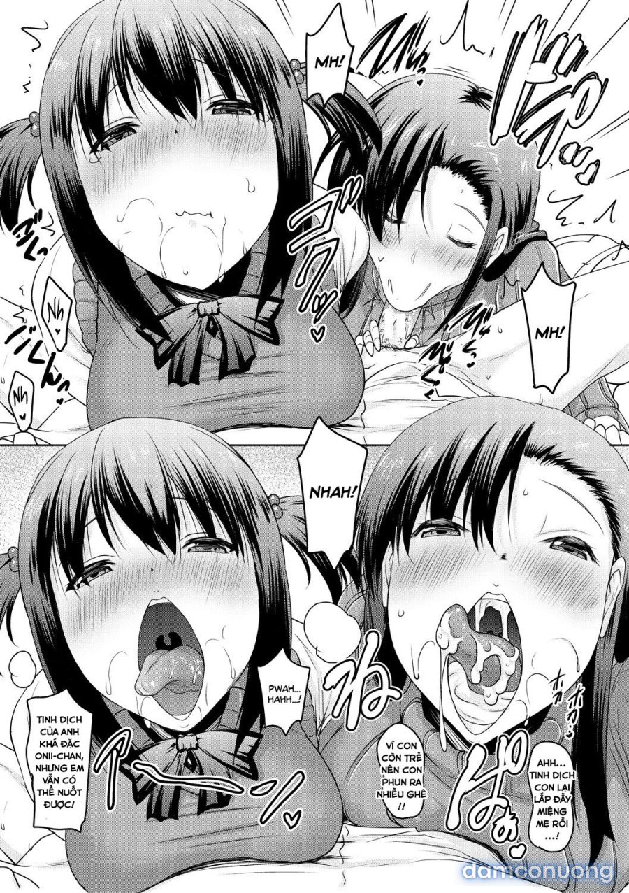 Kyonyuu Oyako no Shita to Shikyuu ni Renzoku Shasei 