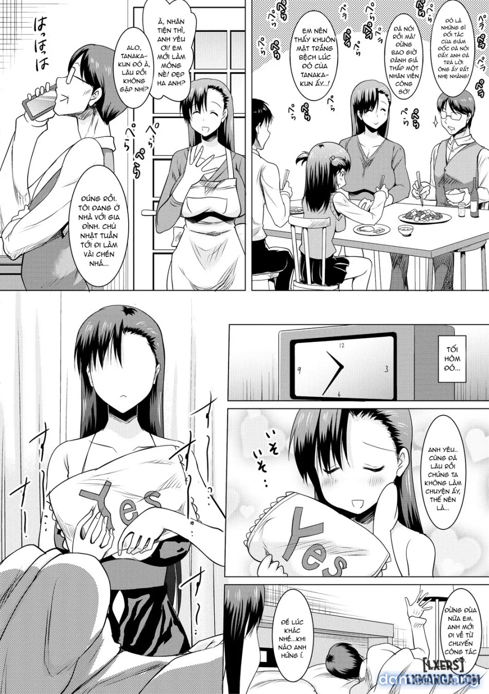 Kyonyuu Oyako no Shita to Shikyuu ni Renzoku Shasei 