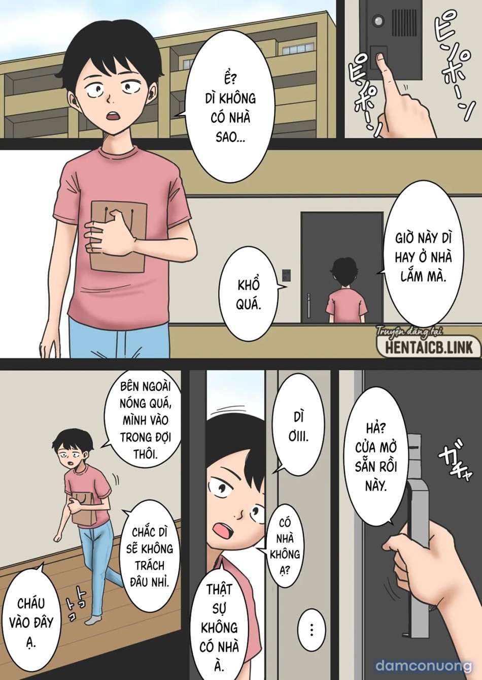 Tại nhà dì tôi 