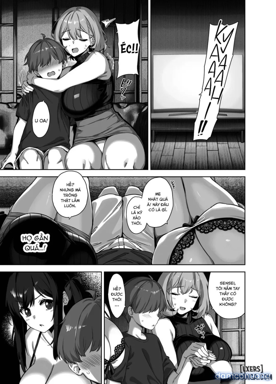 Natsu to Inaka to Yuuwaku shite kuru Dekkai Oshiego 