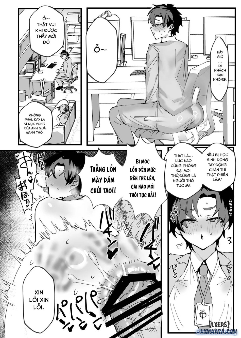 Fanfic về thầy giáo anime sa ngã 