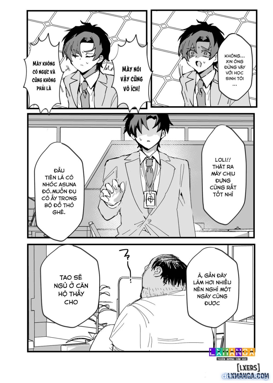 Fanfic về thầy giáo anime sa ngã 