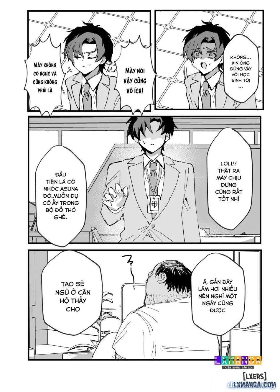 Fanfic về thầy giáo anime sa ngã 