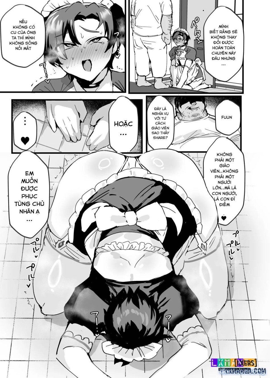 Fanfic về thầy giáo anime sa ngã 