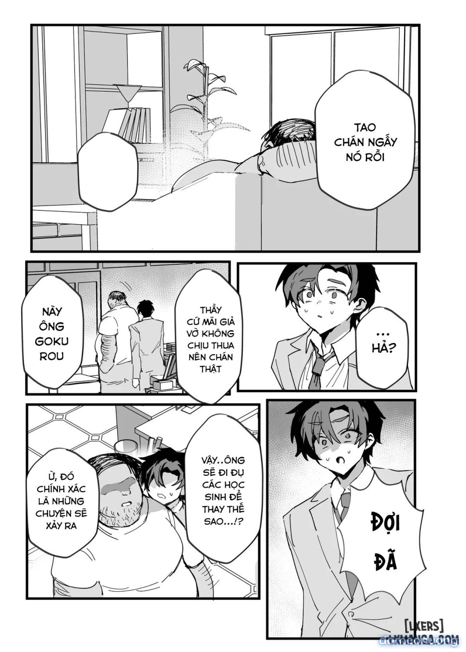 Fanfic về thầy giáo anime sa ngã 
