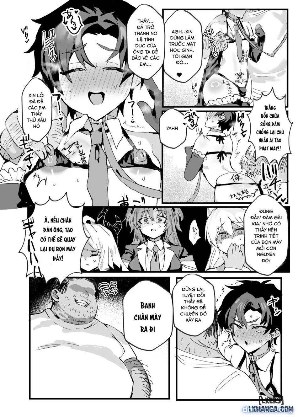 Fanfic về thầy giáo anime sa ngã 