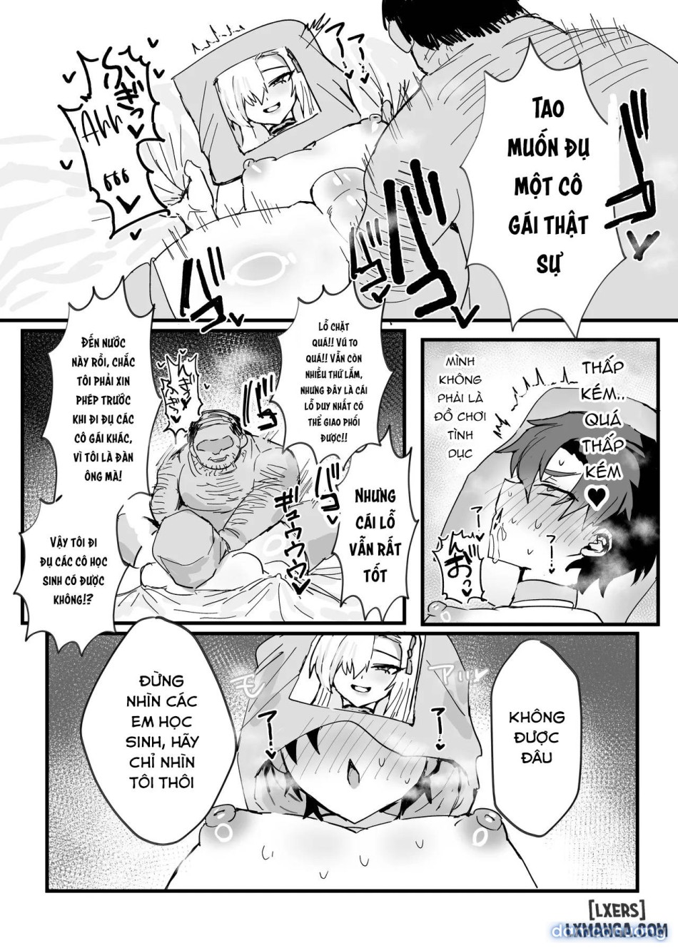 Fanfic về thầy giáo anime sa ngã 