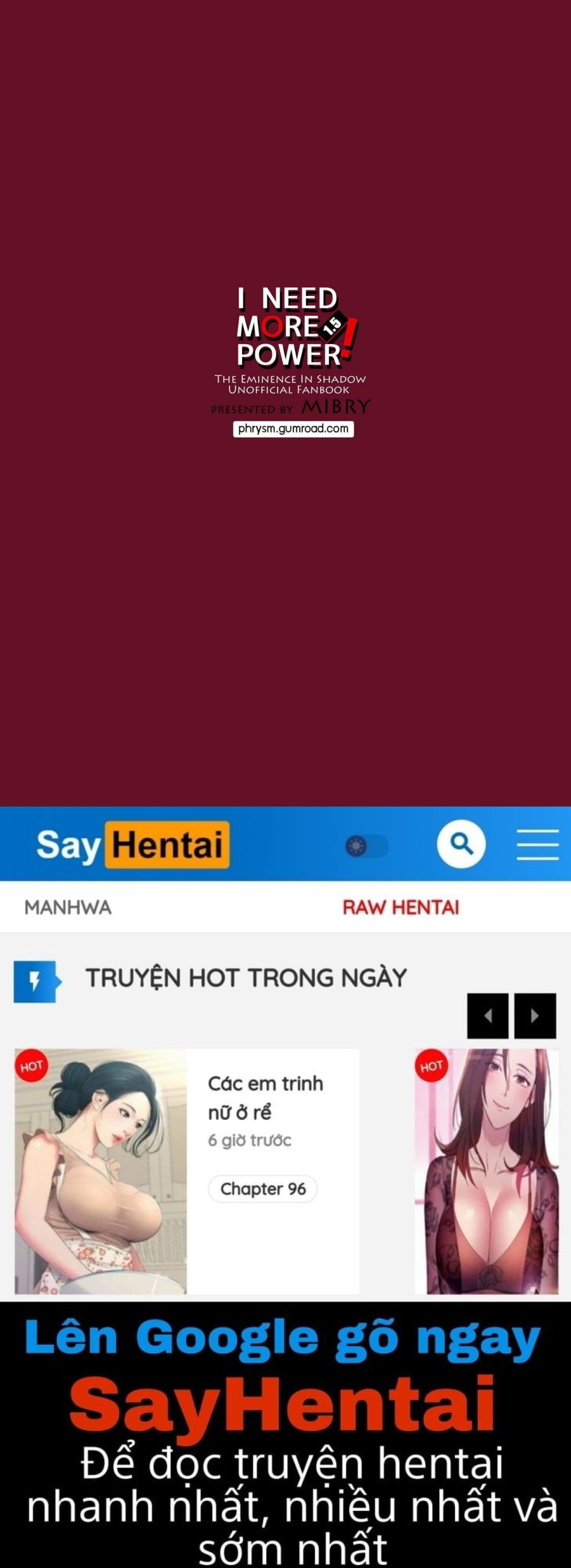 Ta cần thêm sức mạnh 