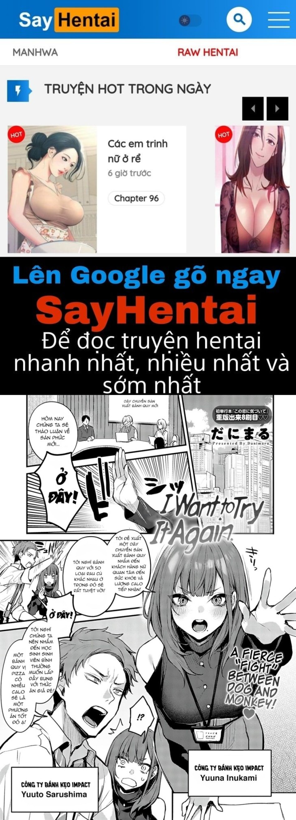 Tôi muốn thử lại lần nữa 
