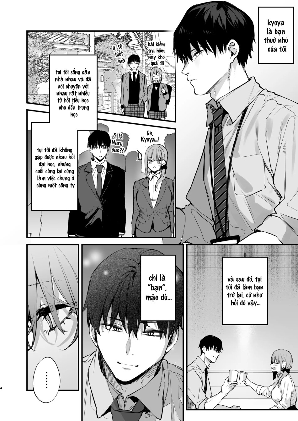Kyoya, bạn thuở nhỏ của tôi hiếp dâm tôi trong mơ 