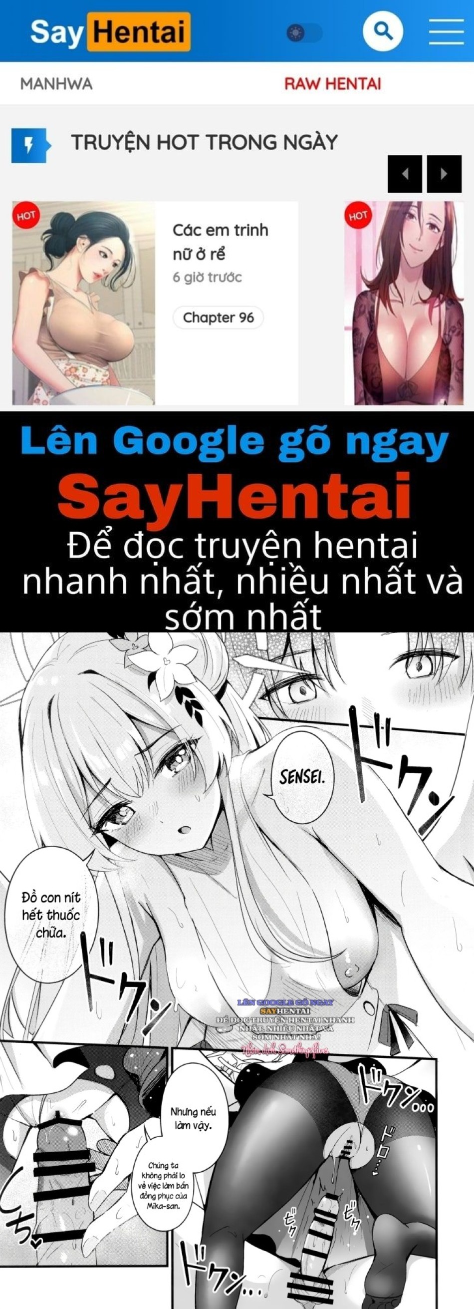 Đừng để dính lên đồng phục nhé 