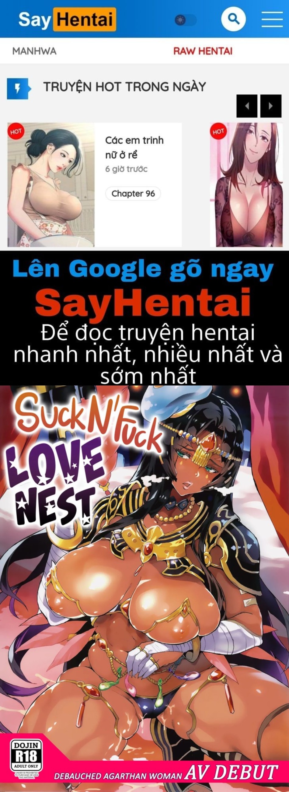 Tổ ấm tình yêu sục và đụ 