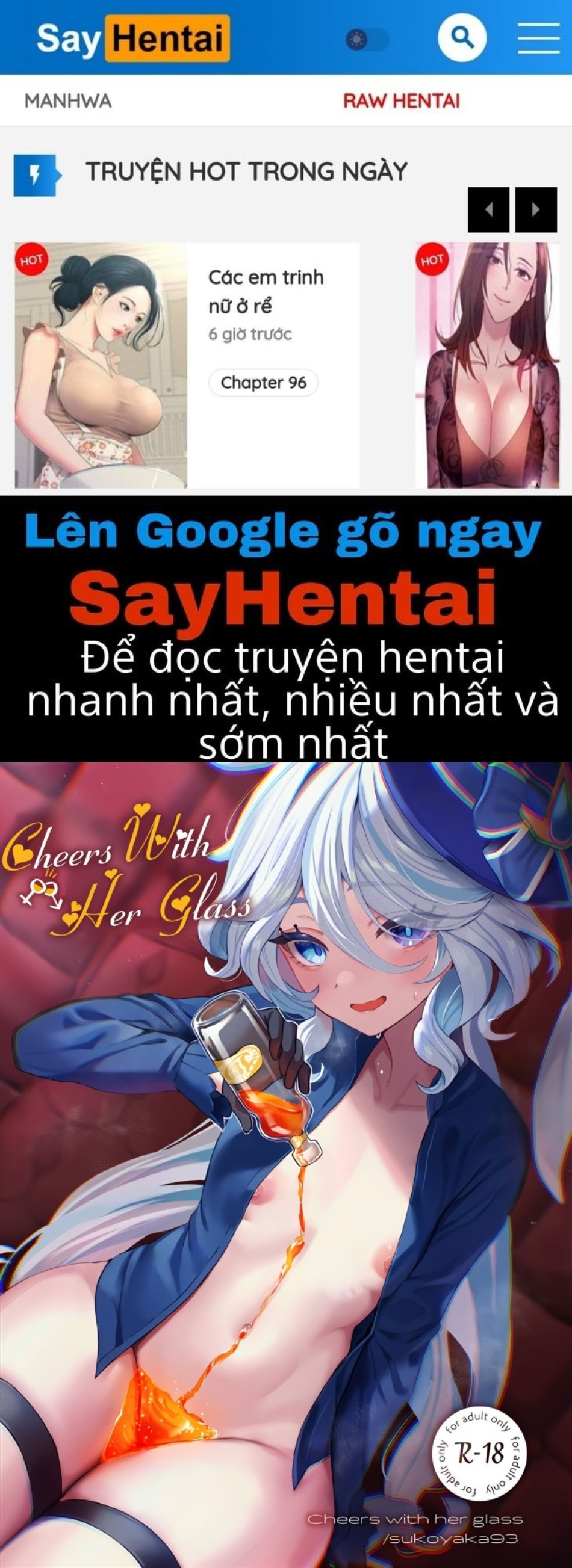 Nâng ly cùng cô ấy 