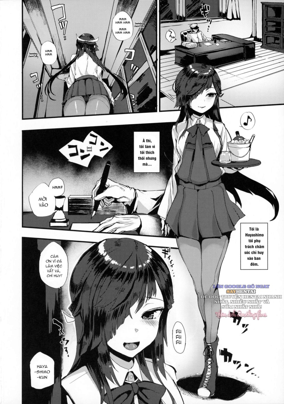Công việc ban đêm của Hayashimo-san 