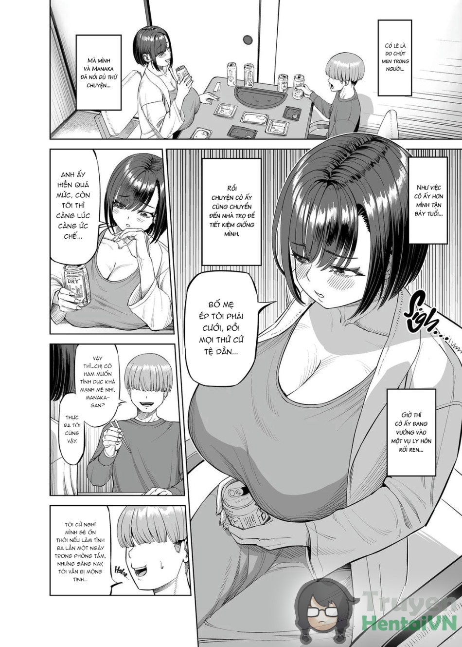 Yokkyuu Fuman na Share House no Juunin Otagai Seiyoku Tsuyoi node Souiu Kankei ni Nacchaimashou ka 